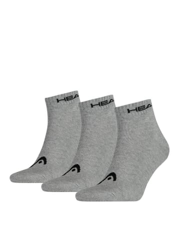 HEAD Socken 3er Pack in Grau