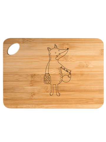 Mr. & Mrs. Panda Brett Fuchs Laterne ohne Spruch in Braun