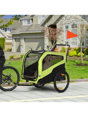 Pawhut Hundeanhänger 170L x 77B x 90H cm