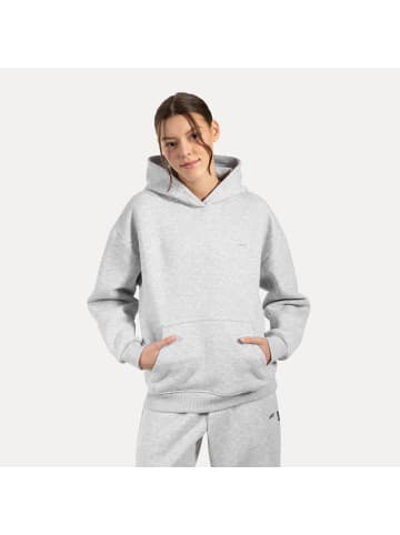 SMILODOX Hoodie Lyanna in Grau Melange