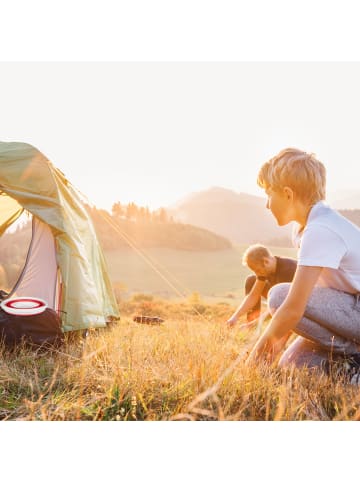 relaxdays 10x Falteimer in Blau - 10 l