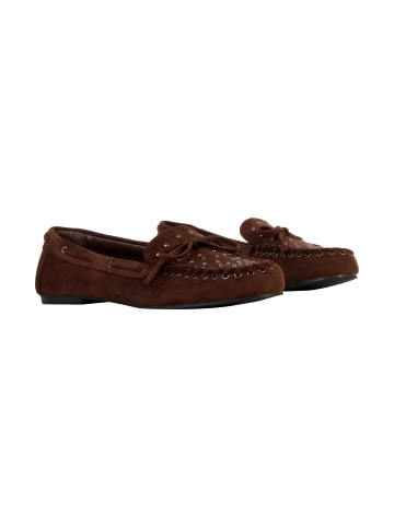 Joia Slipper zum Hineinschlüpfen Braun