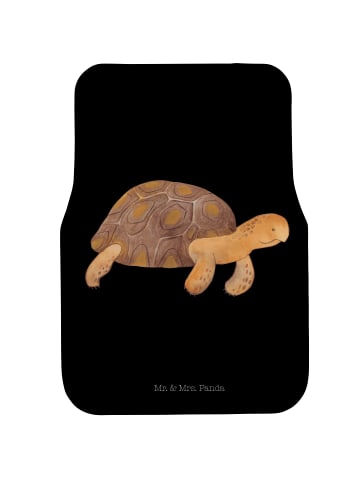 Mr. & Mrs. Panda Automatte Schildkröte MHerzieren ohne Spruch in Schwarz
