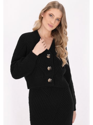 DreiMaster Damen Cardigan in Schwarz
