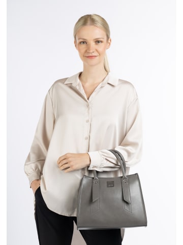 usha BLACK LABEL Damen Handtasche in GRAU