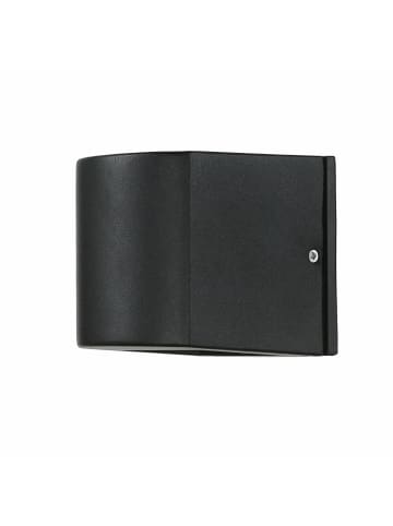 Licht-Erlebnisse Außen Wandlampe (B)9 x (H)10 cm in Schwarz
