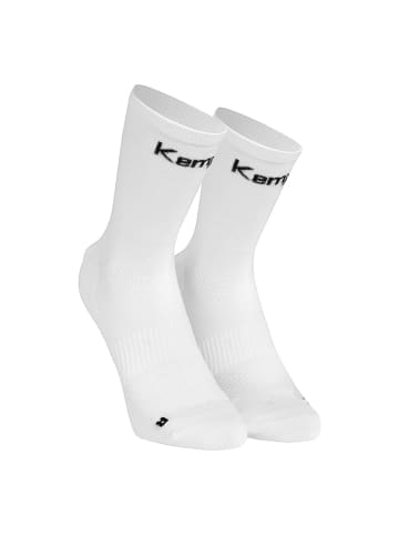 Kempa Socken STMNT in weiß/schwarz