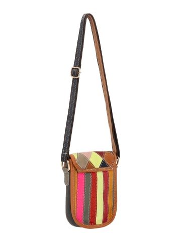 gaya Women Satchel in Lime Multicolor