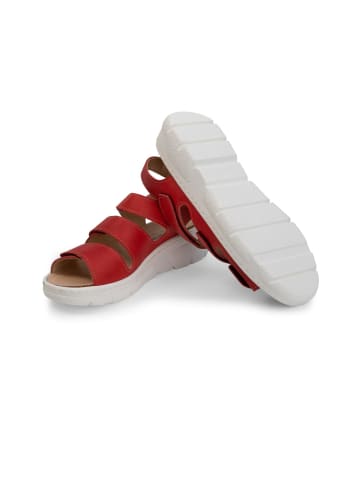 VITAFORM Softnappaleder Sandalen in rot