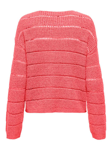 ONLY Carmakoma Strickpullover in Sugar Coral 1