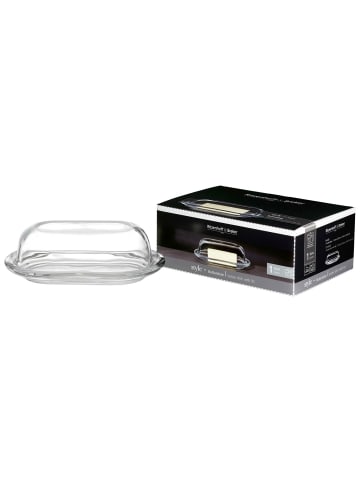 Ritzenhoff & Breker Butterdose Style in Transparent 20 x 14 cm in transparent