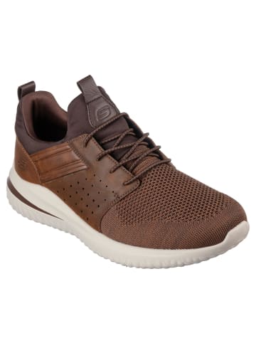 Skechers Sneakers "DELSON 3.0" in Dunkelbraun