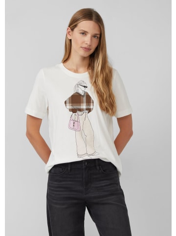 s.Oliver T-Shirt in 02D0_ecru