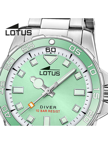 Lotus Chronograph-Armbanduhr Lotus Classic silber mittel (ca. 36,8mm)