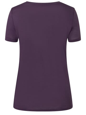 super.natural Merino T-Shirt in lila