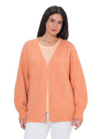 Ulla Popken Strickjacke in pfirsich
