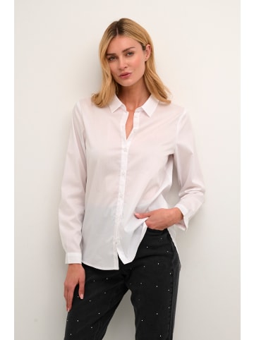 Kaffe Langarm - Hemd KAnicole Tight fit in Optical White