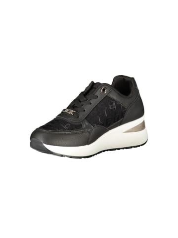 Laura Biagiotti Schwarze Polyurethan-Sneaker