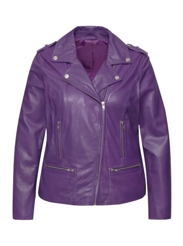 Angel of Style Lederjacke in violett