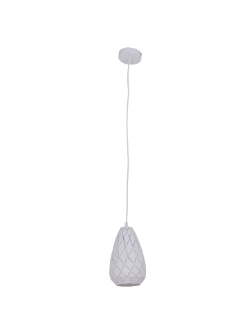 näve Pendelleuchte "ALISON" in weiß - (L)15 cm x (B)15 cm x (H)123 cm