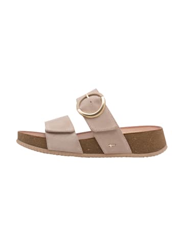 Tamaris Ledersandalen Comfort Beige