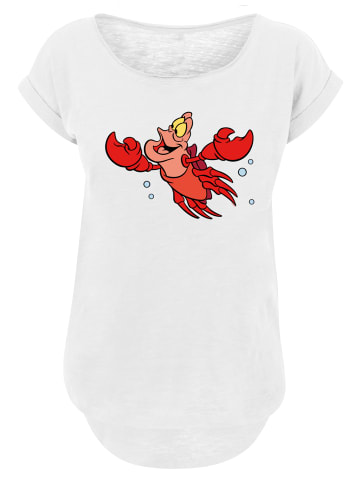 F4NT4STIC T-Shirt Disney Arielle die Meerjungfrau Sebastian Bubbles in weiß