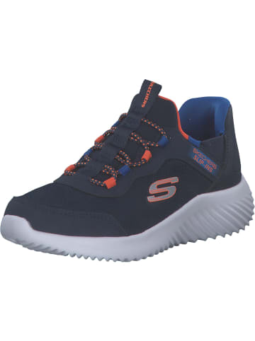 Skechers Slipper in navy/black