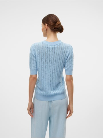 Vero Moda Strickpullover in Airy Blue