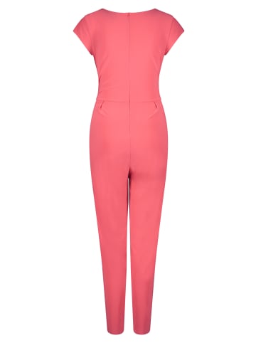 CARTOON Jumpsuit mit Bindegürtel in Claret Red