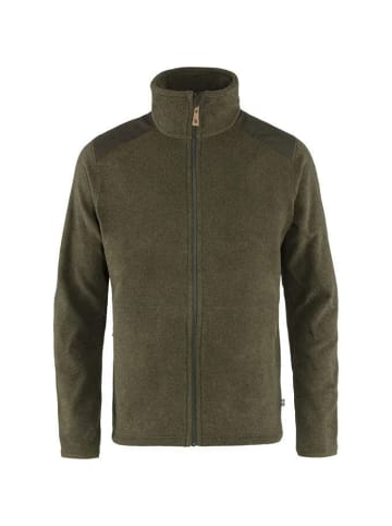 FJÄLLRÄVEN Fleecejacke in grün