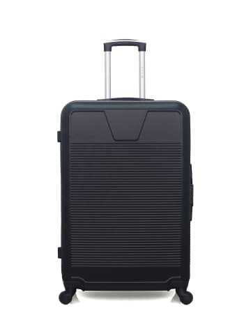 WAVE PARIS Großer Hartschalenkoffer SELENGA in Schwarz (95L)