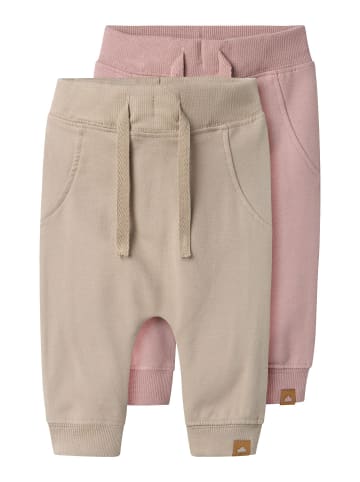 name it 2er-Pack Sweathose in Pure Cashmere