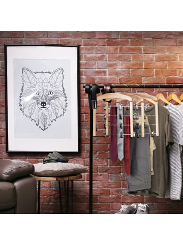 relaxdays 9x Rockbügel in Natur