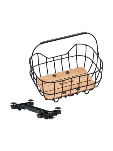 Racktime System - Fahrradkorb Baskit Breeze 2.0 in schwarz