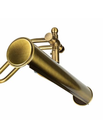 Licht-Erlebnisse Wandlampe (B)30 x (H)24 cm in Bronze hell glänzendBronze hell glänzend