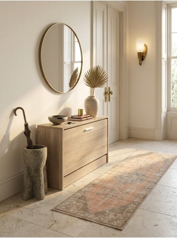 KADIMA DESIGN Schuhkipper SPLIT Modern 80 x 47 x 24 cm Holz Schuhregal 1 in Sonoma