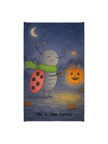 Mr. & Mrs. Panda Handtuch Smörle Laterne Design ohne Spruch in Weiß