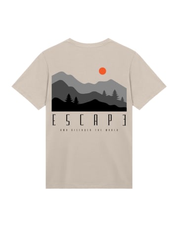 F4NT4STIC T-Shirt Escape Discover the World Forest Landscape in sand