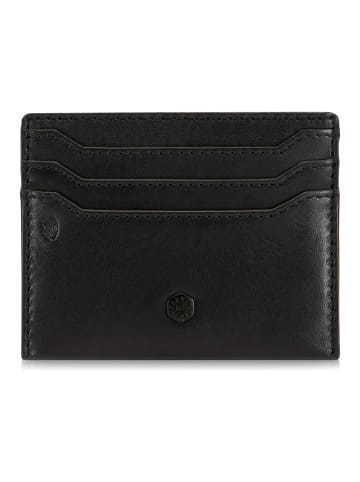 Jekyll & Hide Kreditkartenetui RFID Schutz Leder 10 cm in black