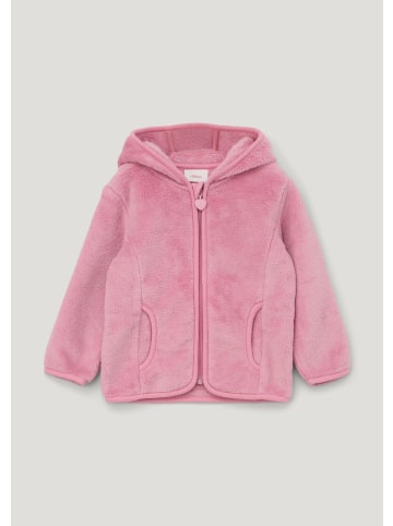 s.Oliver Sweatshirt Jacke langarm in Pink