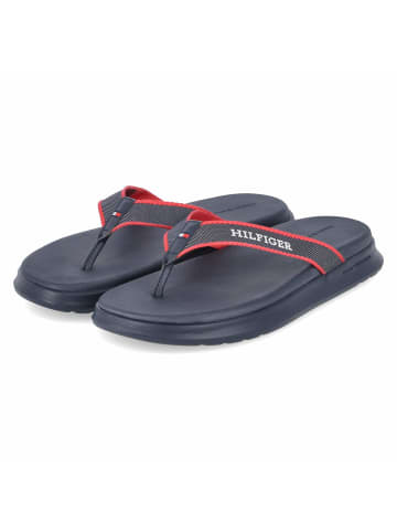 Tommy Hilfiger Zehentrenner DUAL DENSITY TOE BEACH SANDAL in Blau