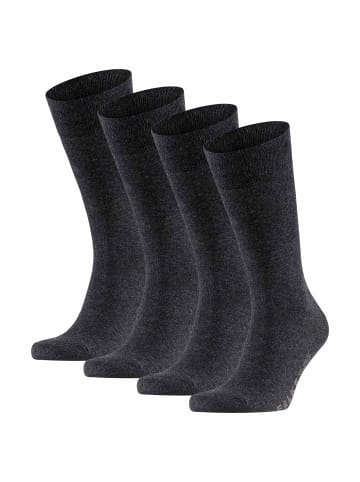 Falke Socken 4er Pack in Anthrazit