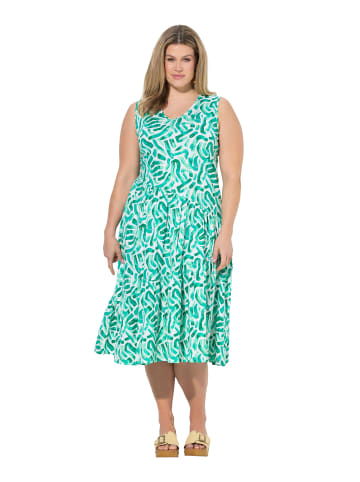 Ulla Popken Midikleid in sommer grün