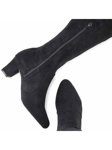 LASCANA LASCANA Overkneestiefel in schwarz