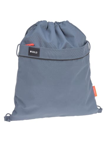 Lässig Bold - Turnbeutel 42 cm in blau