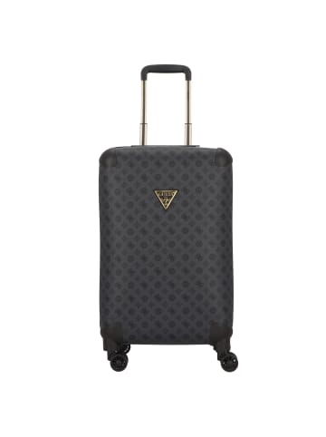 Guess Wilder 4 Rollen Trolley 64 cm mit Dehnfalte in charcoal