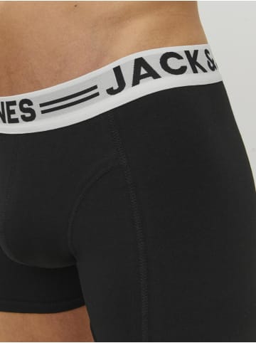 JACK & JONES Junior 3er-Pack Trunks in Black