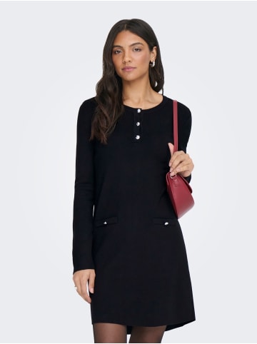 ONLY Strickkleid in Black