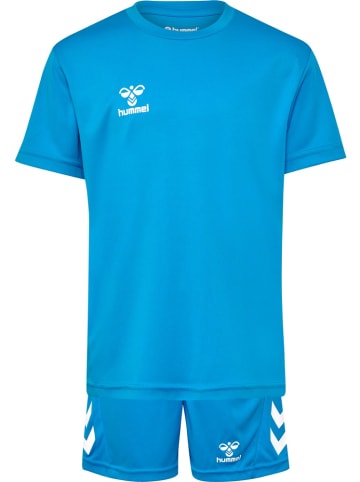 Hummel Kinder Trainingsanzug "Hmllogo Set Kids" in Blau