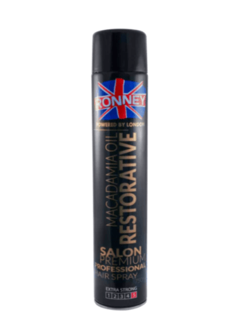Ronney Professional Haarspray - Macadamia Oil Restorative 750 ml